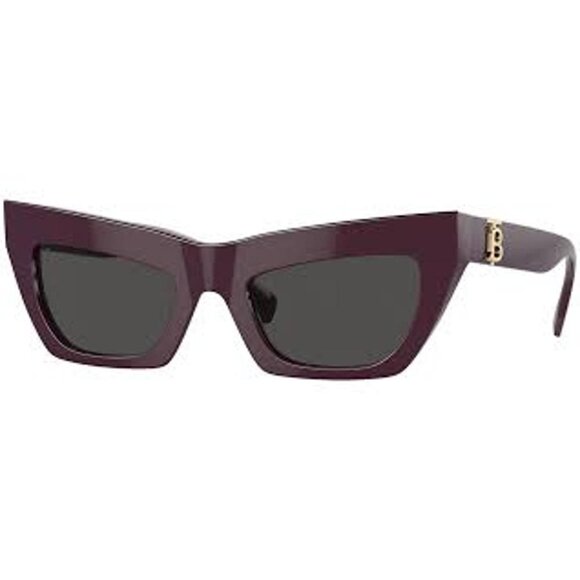 Burberry Accessories - Dark Grigio Cat Eye Ladies Sunglasses
